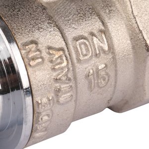 Кран шаровой с накидной гайкой 3/4‘ x 3/4‘  ВР/накидная гайка ручка бабочка (SVB-0009-000020) 7