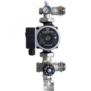 Узел насосно-смесительный с термостатическим клапаном Grundfos UPSO 25-65 130 (SDG-0120-001002) - STOUT