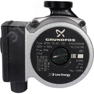 Узел насосно-смесительный с термостатическим клапаном Grundfos UPSO 25-65 130 (SDG-0120-001002) - фото 2