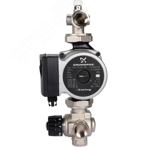 Узел насосно-смесительный с термостатическим клапаном и байпасом Grundfos UPSO 25-65 130 (SDG-0120-002002) - фото 2