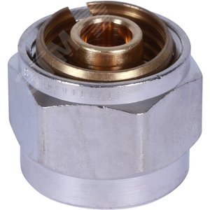 Фитинг компрессионный для труб PEX-AL-PEX 16х2,6х /2 - фото 5