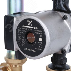 Группа насосная с теплообменником 28 пластин,с насосом Grundfos UPSO 25-65 в теплоизоляции - фото 8