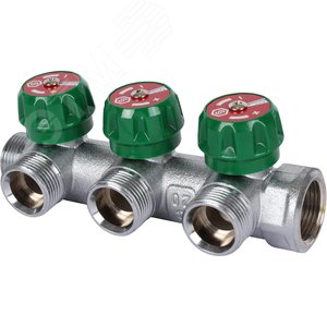 Коллектор распределительный 3/4'x3 выхода 3/4' ЕК - фото 8