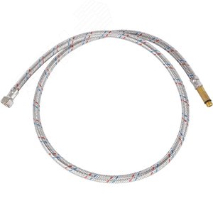Подводка гибкая для смесителяМ10x35 - 3/8' ВР длина 120 см - фото 4