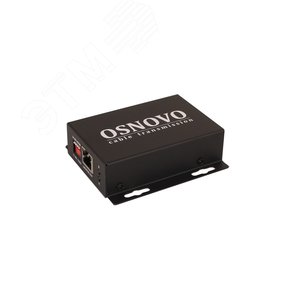 Удлинитель PoE 2хRJ45 10/100 Мб/с, IP30, до 400 м - OSNOVO