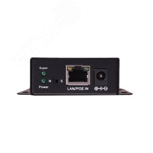 Удлинитель PoE 2хRJ45 10/100 Мб/с, IP30, до 400 м - фото 3