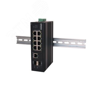Коммутатор неуправляемый 8 портов RJ45/SFP 10 100 Мб/с PoE 300Вт - OSNOVO