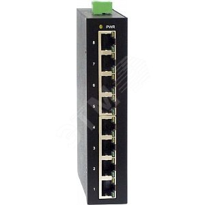 Коммутатор промышленный Fast Ethernet на 8 портов. Порты 8 x FE (10/100Base-T). (SW-10800/I(ver.2)) - OSNOVO