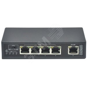 Управляемый Web Smart PoE коммутатор Fast Ethernet на 5 портов - OSNOVO