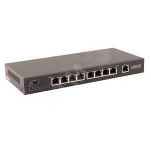 PoE коммутатор Fast Ethernet на 9 портов - OSNOVO