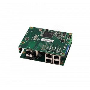Бескорпусной промышленный PoE коммутатор на 6 портов 4xFE(10/100Base-T) с PoE(до 30W) + 2xGE SFP(1000Base-x). (SW-60402/IC-P) - OSNOVO