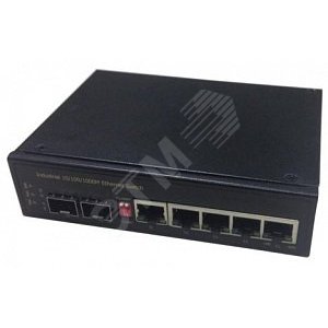 Коммутатор промышленный неуправляемый Gigabit Ethernet на 6 портов. Порты 4 x GE + 1 x GE SFP + 1 x GE Combo. (SW-7052/I) - OSNOVO