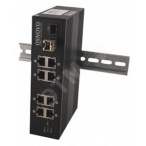 Промышленный PoE коммутатор Gigabit Ethernet на 10 портов - OSNOVO