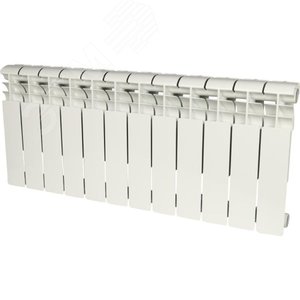 Радиатор биметаллический ROMMER Profi BM 350 12 секций белый - Rommer