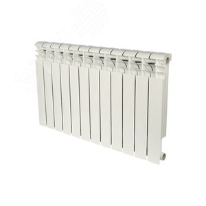 Радиатор алюминиевый Profi 500 12 секций RAL9016 (82486) - Rommer
