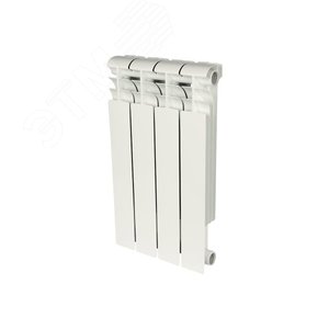Радиатор биметаллический секционный 500/80/4 боковое подключение - Rommer