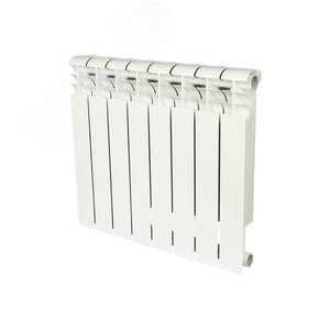 Радиатор биметаллический секционный 500/80/8 боковое подключение - Rommer