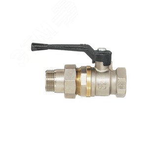 Кран шаровой американка 1 1/4' А31 НГ прямой рычаг никель PN40 - БАЗ