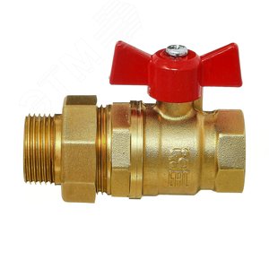 Кран шаровой американка 3/4' А31/1 НГ прямой бабочка PN40 - БАЗ