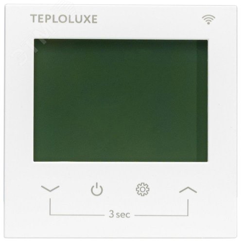 Терморегулятор электронный Теплолюкс Pontus wi-fi белый - TEPLOLUXE
