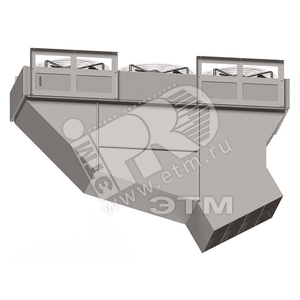 Тепловая завеса 220кВт КЭВ-220П8010W 380В (КЭВ-220П8010W) - Тепломаш