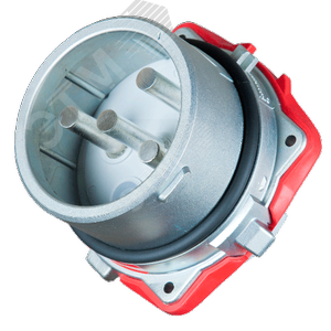Штекер DS4, механизм, 400А, 380-440V, 3P+E +2pilot, металл, IP67 - AlpenBox