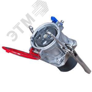Розетка DS4, механизм, 400А, 380-440V, 3P+E +2pilot, металл, IP67 - AlpenBox