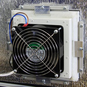 Вандалоустойчивый вентилятор термошкафов, 230VAC, 24Вт, IP55, 170х170х57мм - Тахион-климат