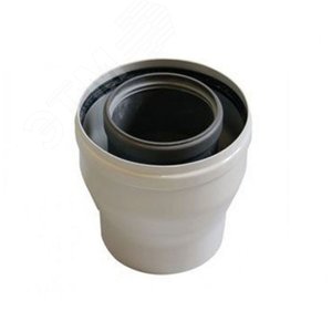 Переходник коаксиальный d 60/100 мм на d 80/125 мм для конденсационных котлов - BAXI