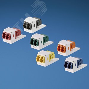 Модуль CMDGVLLCZBL Оптический  Mini-Com с одним дуплексным коннектором LC (CMDGVLLCZBL) - Panduit