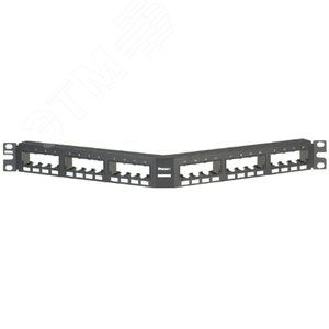 Патч-панель CPPA24FMWBLY Угловая модульная  Mini-Com 19 для скрытого монт (CPPA24FMWBLY) - Panduit