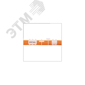 Стяжка BF2M-C Barb Ty Dome-Top  с площадкой под маркировку, тип маркера (BF2M-C) - Panduit