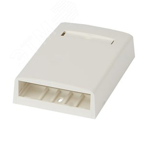 Коробка CBX4AW-AY поверхностного монтажа для четырех модулей Mini-Com®, отв (CBX4AW-AY) - Panduit