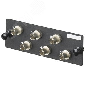 Панель FAP8WSTZ OPTICOM для 8 ST симплексных одномодовых оптических адаптер (FAP8WSTZ) - Panduit