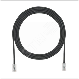 Патч-корд UTP28X5MBL малого диаметра (47мм) - Panduit