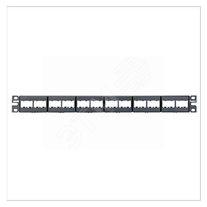 Патч-панель CPP24WBLY Модульная Mini-Com 19д24 - Panduit