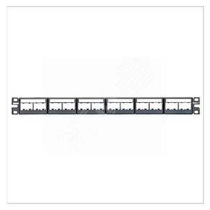 Патч-панель модульная CPPL24WBLY Mini-Com 19 - Panduit