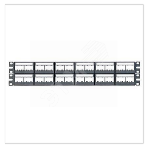 Патч-панель модульная CPPL48WBLY Mini-Com 19 - Panduit