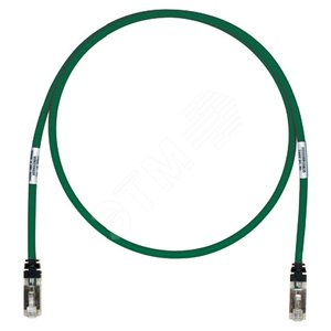 Патч-корд STP6X3MGR TX6 STP10GigCat.6А 3м зел - Panduit