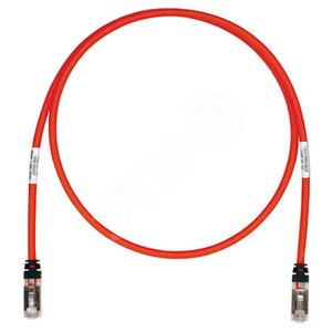 Патч-корд STP6X3MRD TX6 STP10GigCat.6А 3м крас - Panduit
