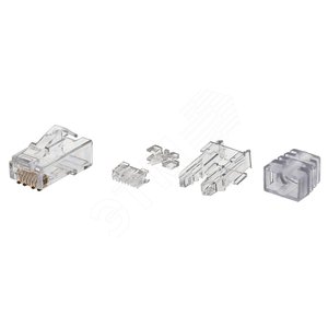 Вилка SP688-C модульная RJ-45 8P8C PAN-PLUG TX6 PLUS Cat.6 8 pin 24 AWG (SP688-C) - Panduit