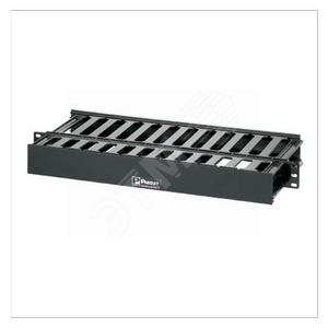 Кабельный организатор WMPSE двухст гориз19д 1U