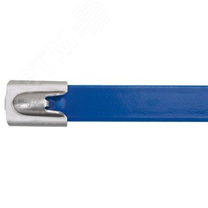 Стяжка MLTFC4H-LP316BU стальная неразъемная кабельная PAN-STEEL™с металличе (MLTFC4H-LP316BU) - Panduit