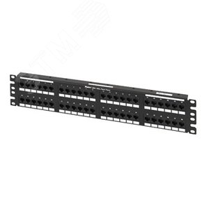 Патч-панель DP486X88TGY DP6 10Гбит, категория 6А, 48 портов RJ45 (8P8C), 2U (DP486X88TGY) - Panduit