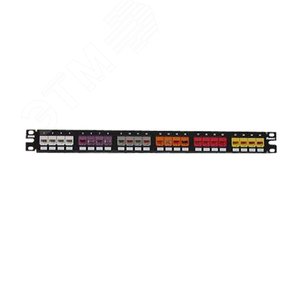 Патч-панель CPP24FMWBLY Модульная  Mini-Com 19 для скрытого монтажа модул (CPP24FMWBLY) - Panduit