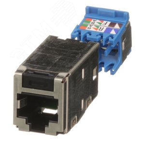 Модуль Mini-Com CJS6X88TGY универсальный модуль медный экранированный кат 6A (CJS6X88TGY) - фото 3