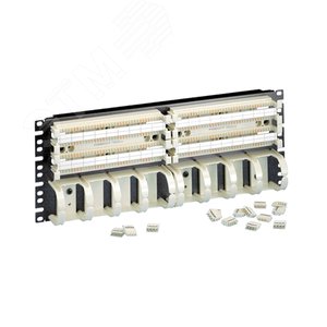 "Кросс GPB2884R4WJY 19"" 144-парный высокой плотности (36 портов) GP6, 4U, с " (GPB2884R4WJY) - Panduit