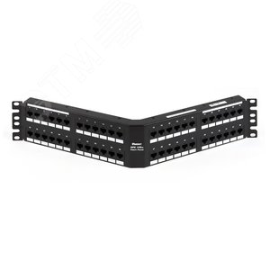 Патч-панель DPA486X88TGY угловая DP6 10Гбит, категория 6А, 48 портов RJ45 ( (DPA486X88TGY) - Panduit