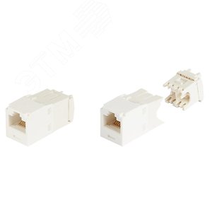 Модуль CJ688TGIW  Mini-Com RJ45 TX6 PLUS, UTP Т568A/B Enhanced (белый) (CJ688TGIW) - Panduit