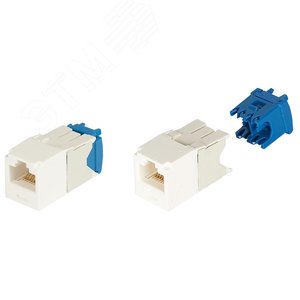 Модуль CJ6X88TGIW  Mini-Com RJ45 TX6A 10Gig, UTP T568A/B (белый) (CJ6X88TGIW) - Panduit